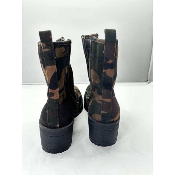 Madden Girl womens size 8 combat camoflage boot - Picture 15 of 16
